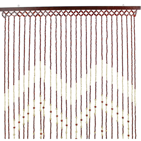 Κουρτίνα απο ξύλο σε φυσικο/καφε χρ.