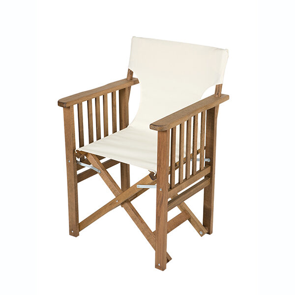 Καρέκλα σκηνοθέτη Ρετρό Κ9001 - Καρυδί