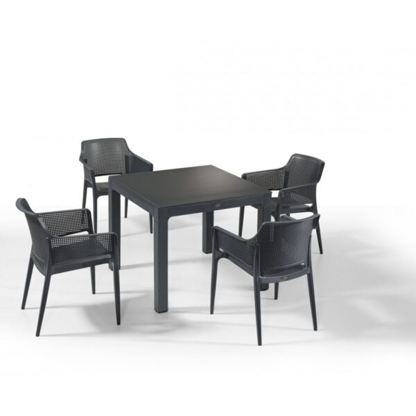 Boom τραπεζαρία 90x90 set 5τμχ