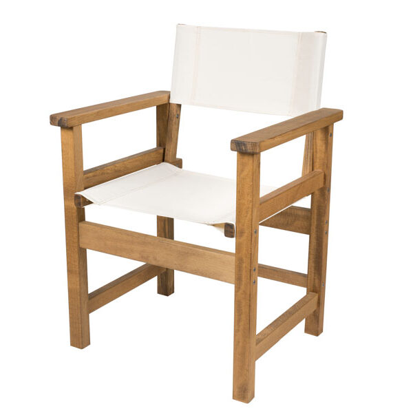 Καρέκλα σκηνοθέτη ΘΕΤΙΣ με ύφασμα - Καρυδί