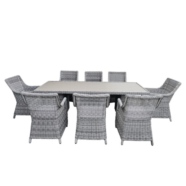 ΣΕΤ ΤΡΑΠΕΖΑΡΙΑ ΚΗΠΟΥ WICKER – RATTAN SANTA