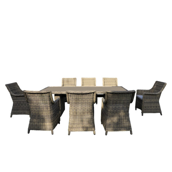 ΣΕΤ ΤΡΑΠΕΖΑΡΙΑ ΚΗΠΟΥ WICKER – RATTAN SANTA
