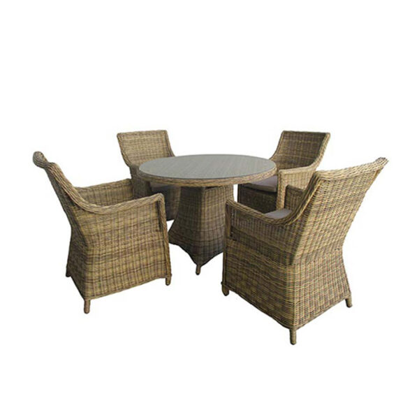 ΣΕΤ ΤΡΑΠΕΖΑΡΙΑ ΚΗΠΟΥ WICKER – RATTAN SANTA