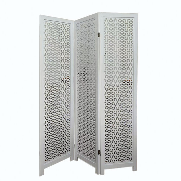 Ξυλινo παραβάν Μαροκινό μοτίβο (3 φύλλα)