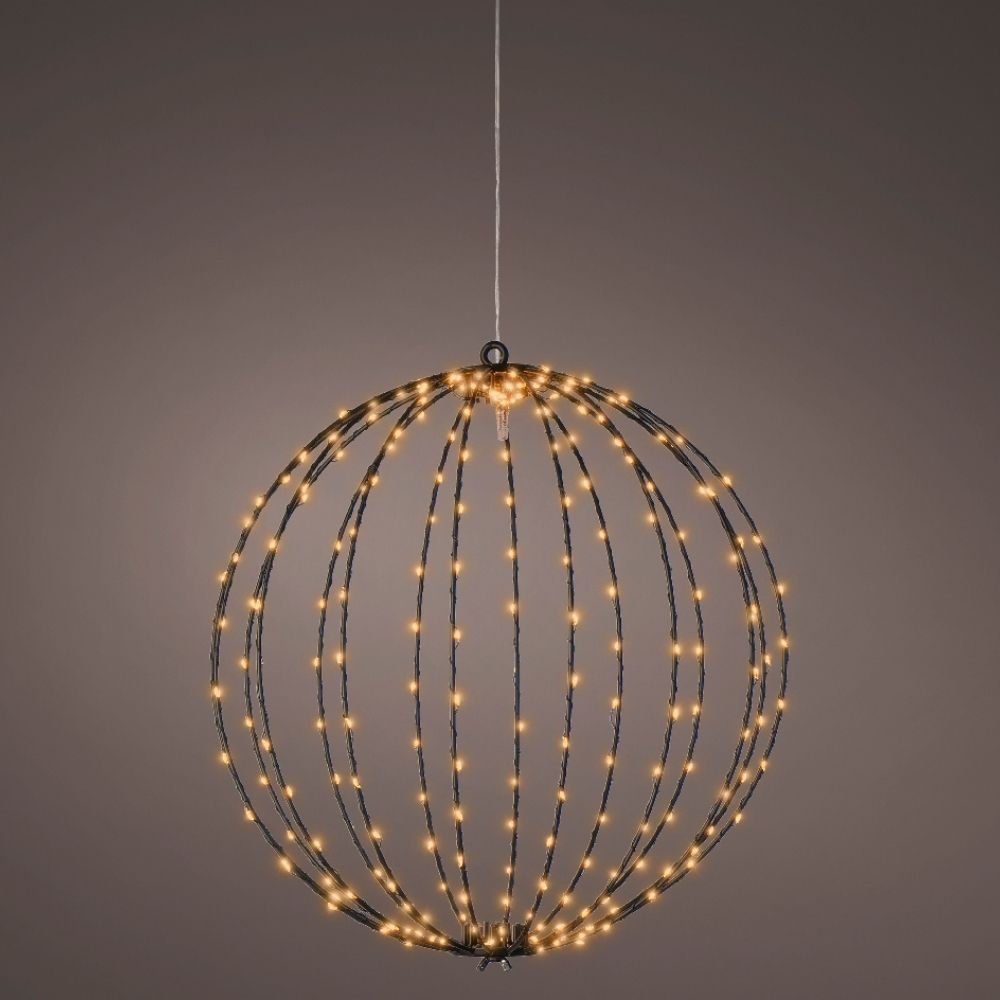 Φωτιζόμενο περίγραμμα 240 LED μπάλα πτυσσόμενη 40cm