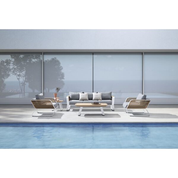 Wing Lounge set 3 σαλόνι αλουμινίου