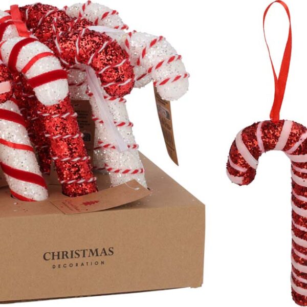 JK Home Décor - Flock Lollipops 20cm 4Ass