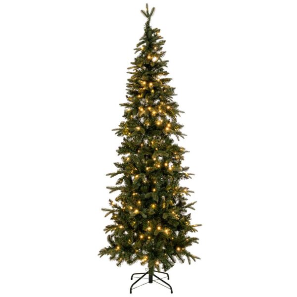 ΔΕΝΔΡΟ "PRE-LIT SLIM ALPINE" 150EK ΜΕ 150 LED ΛΕΥΚΑ ΛΑΜΠΑΚΙΑ