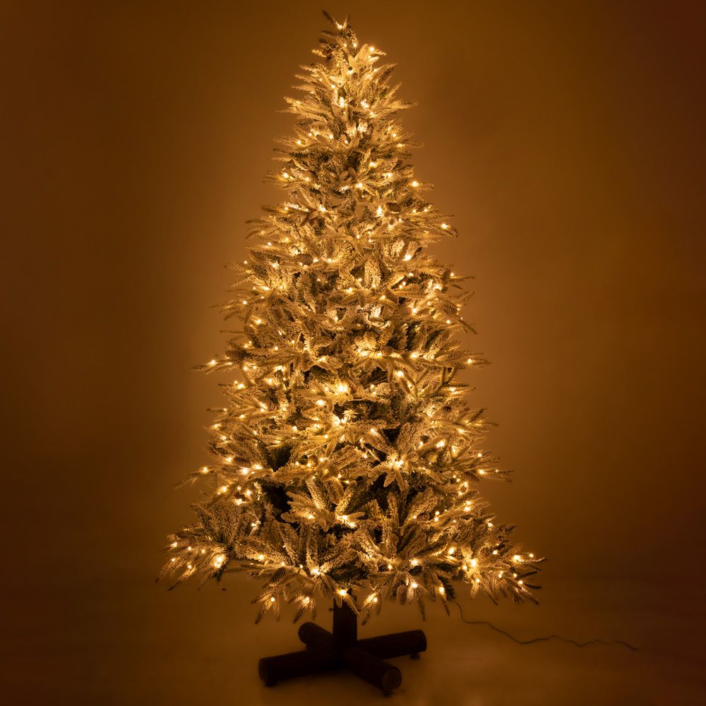 ΔΕΝΔΡΟ PRE LIT SNOWY JERSEY PINE 180ΕΚ ΜΕ 600 LED ΘΕΡΜΟ ΛΕΥΚΟ & ΠΟΛΥΧΡΩΜΑ - Image 3
