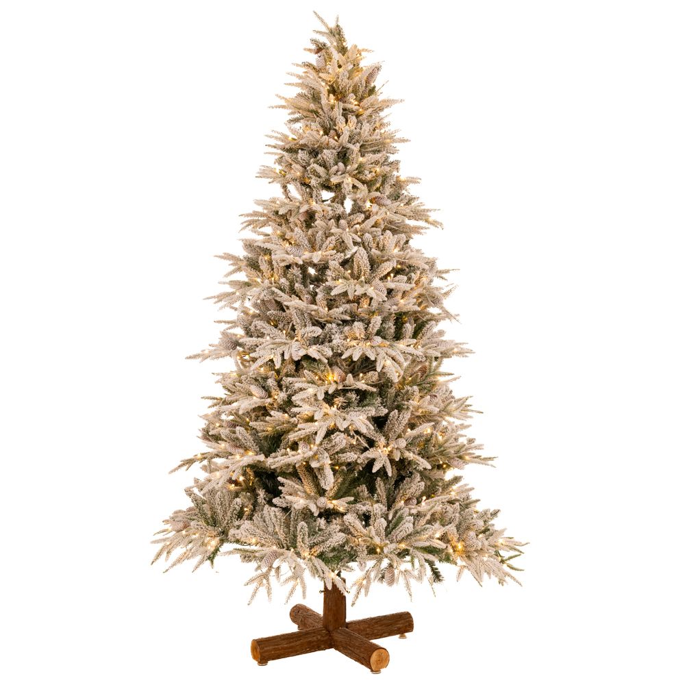ΔΕΝΔΡΟ PRE LIT SNOWY JERSEY PINE 180ΕΚ ΜΕ 600 LED ΘΕΡΜΟ ΛΕΥΚΟ & ΠΟΛΥΧΡΩΜΑ