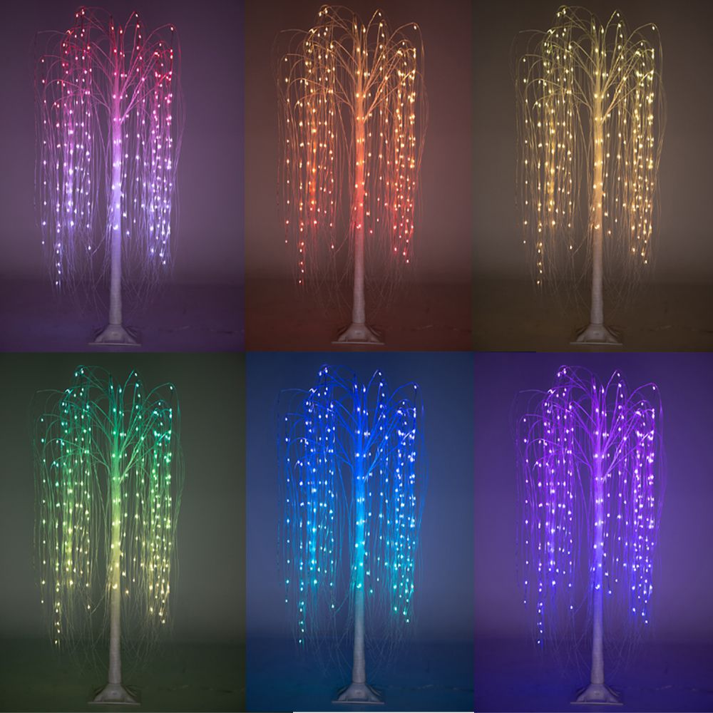 ΛΕΥΚΗ ΦΩΤΙΖΟΜΕΝΗ ΙΤΙΑ 120EK ΜΕ 140 SMART RGB LED ΛΑΜΠΑΚΙΑ ΣΕ ΜΕΤΑΛΛΙΚΗ ΒΑΣΗ 17Χ17ΕΚ - Image 2