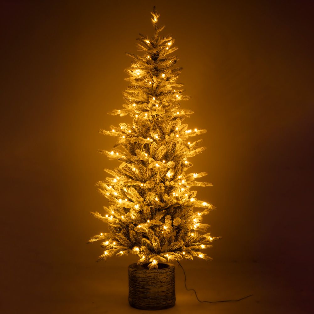 ΔΕΝΔΡΟ PRE LIT ICELAND POTTED FIR 150ΕΚ ΜΕ 100 RGB LED ΛΕΥΚΑ & ΠΟΛΥΧΡΩΜΑ ΛΑΜΠΑΚΙΑ - Image 3