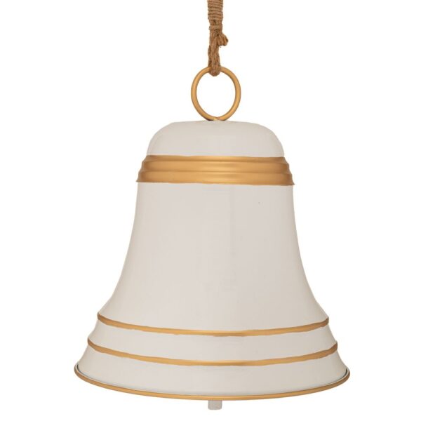 ΛΕΥΚΗ ΜΕΤΑΛΛΙΚΗ ΚΡΕΜΑΣΤΗ ΚΑΜΠΑΝΑ 31Χ31Χ34ΕΚ