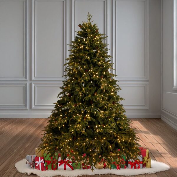 ΔΕΝΔΡΟ   PRE LIT FRANKLIN FIR   210ΕΚ ΜΕ 1500 RGB LED ΛΕΥΚΑ & ΠΟΛΥΧΡΩΜΑ ΛΑΜΠΑΚΙΑ