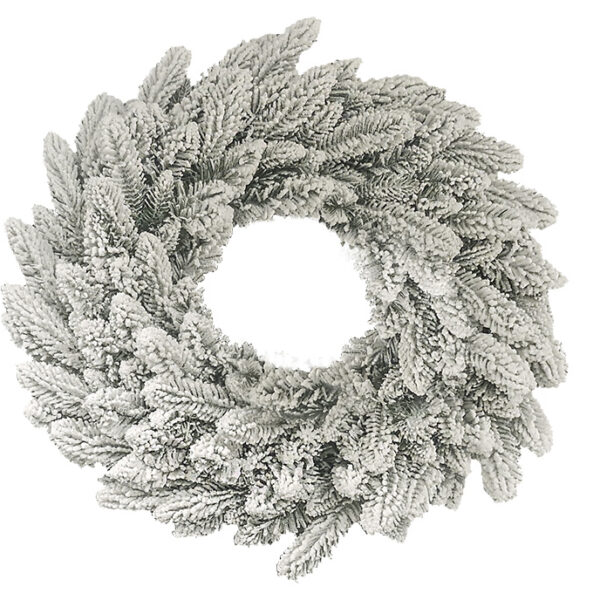 Στεφανι deluxe snow 50cm