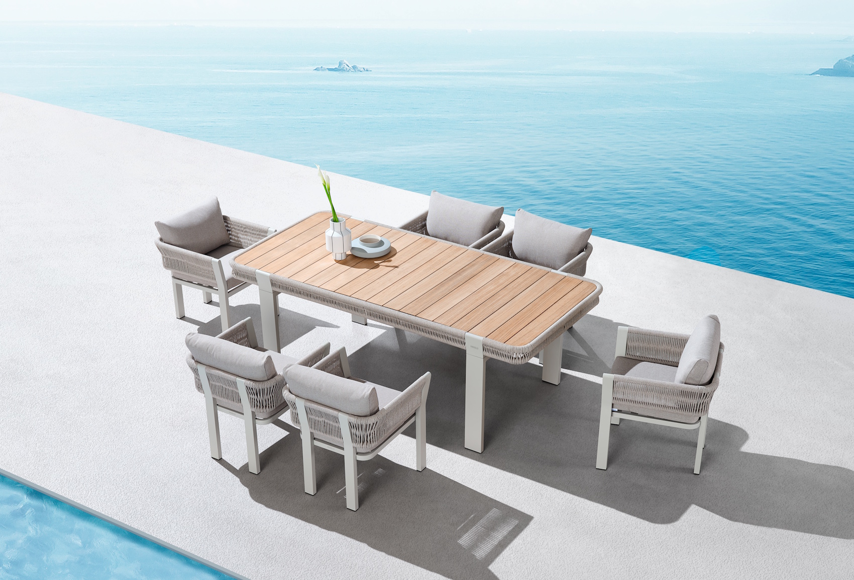 Σετ Τραπεζαρίας Borromeo/D7 Dining Set